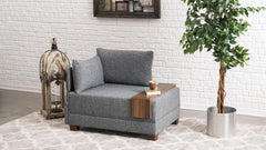 Canapea 1 loc Fly Armchair Left - Grey