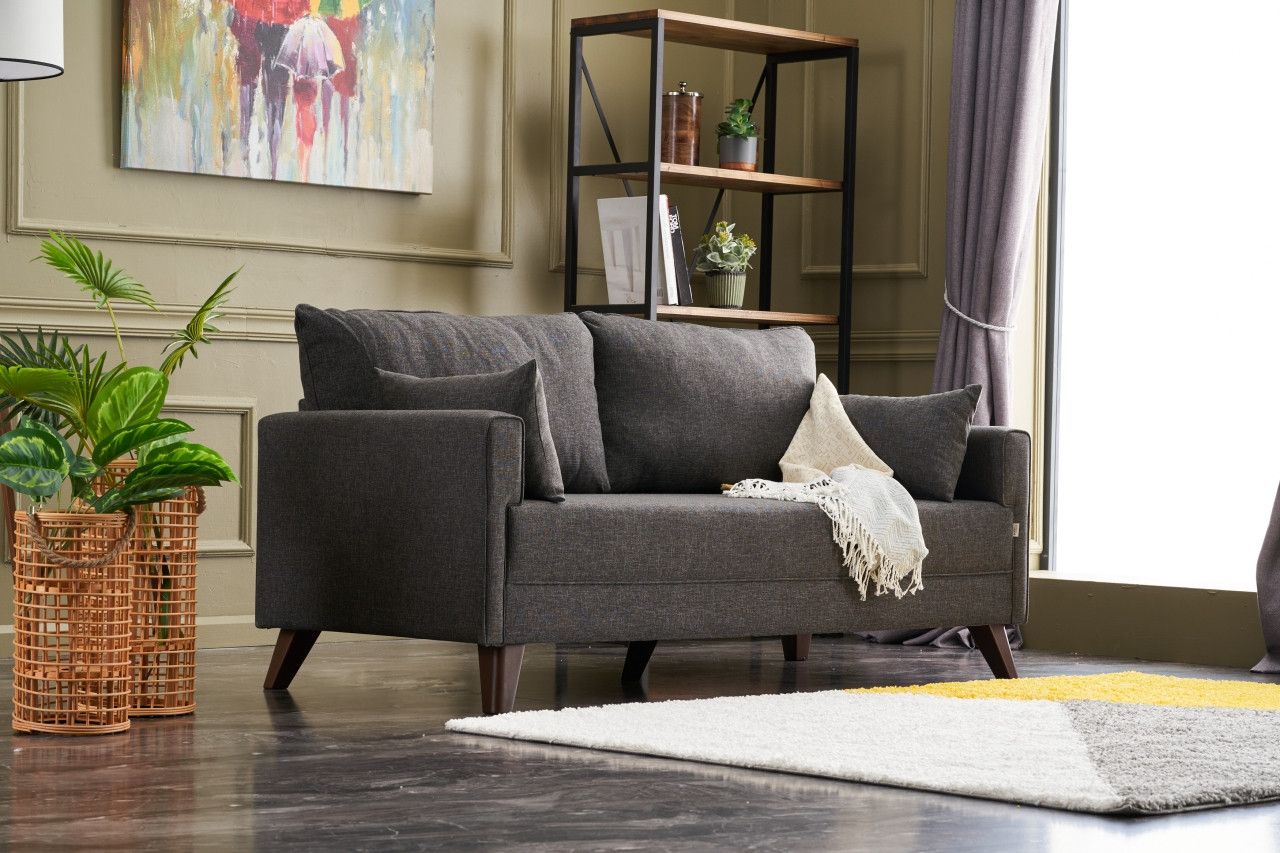 Canapea 2 locuri Bella Sofa For 2 Pr - Anthracite