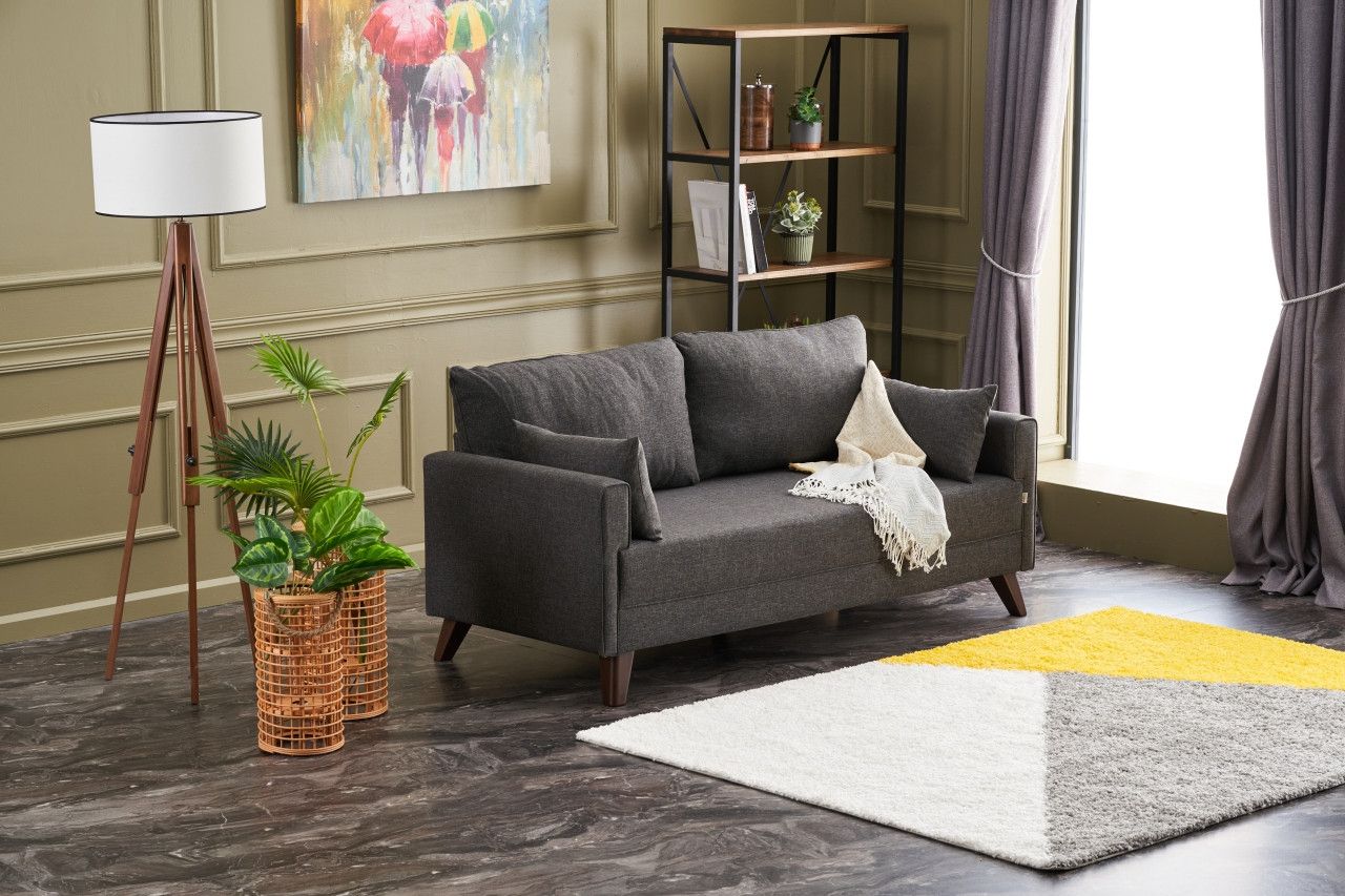 Canapea 2 locuri Bella Sofa For 2 Pr - Anthracite