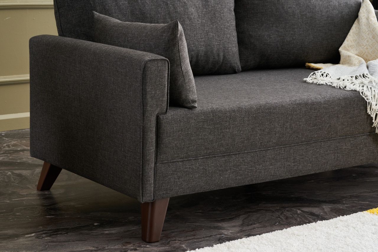 Canapea 2 locuri Bella Sofa For 2 Pr - Anthracite