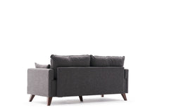 Canapea 2 locuri Bella Sofa For 2 Pr - Anthracite