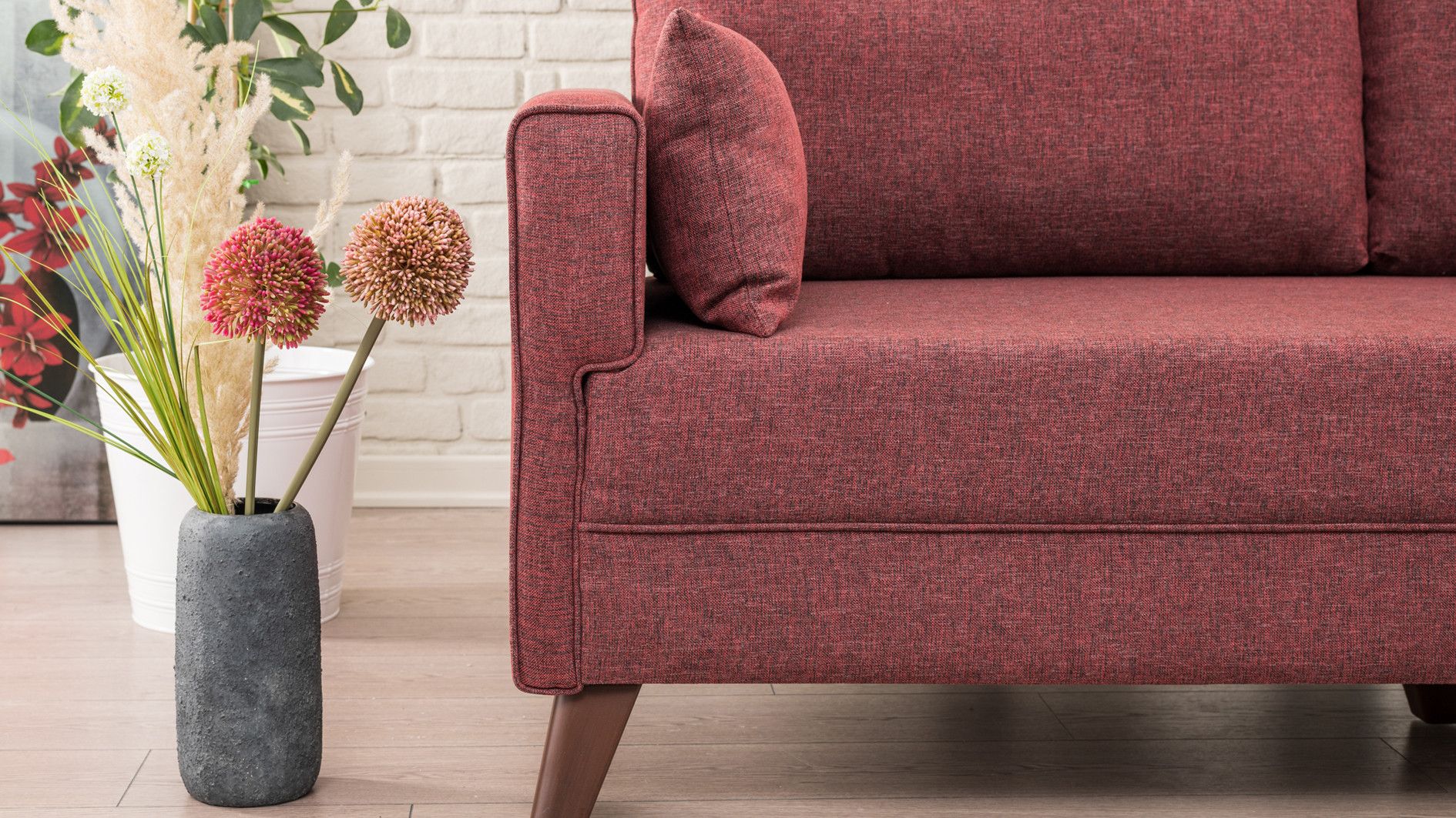 Canapea 2 locuri Bella Sofa For 2 Pr - Claret Red