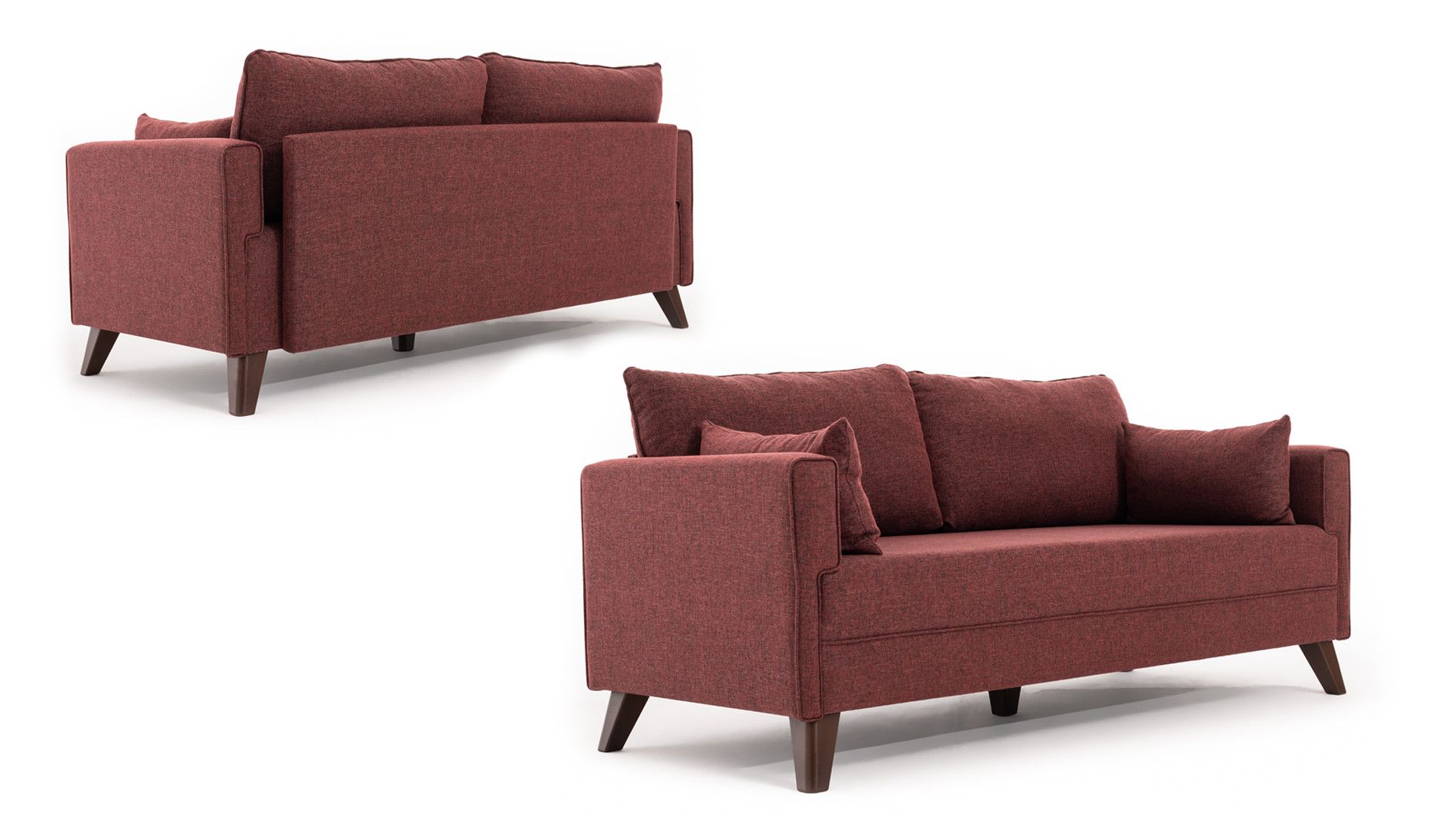 Canapea 2 locuri Bella Sofa For 2 Pr - Claret Red