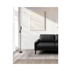 Canapea 2 locuri negru-vintage piele naturala Musso Tufted Mesonica