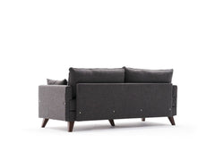 Canapea extensibila cu 3 locuri Bella Sofa Bed - Anthracite