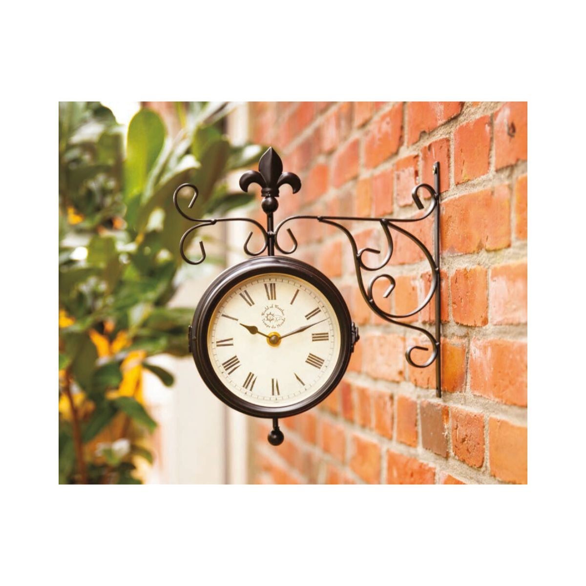 Ceas de perete Stationclock + thermometer Esschert Design