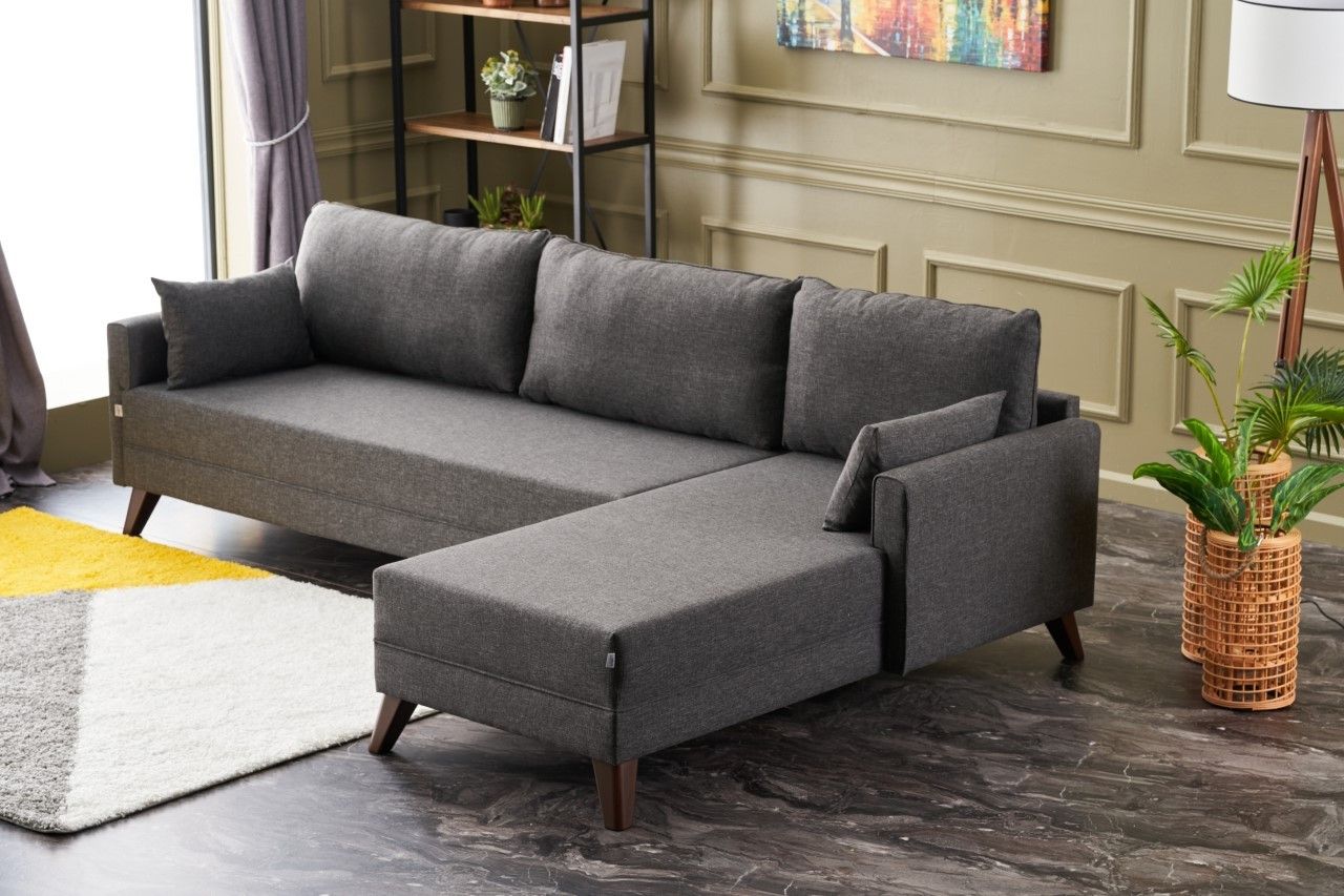 Coltar Bella Corner Sofa Right - Anthracite