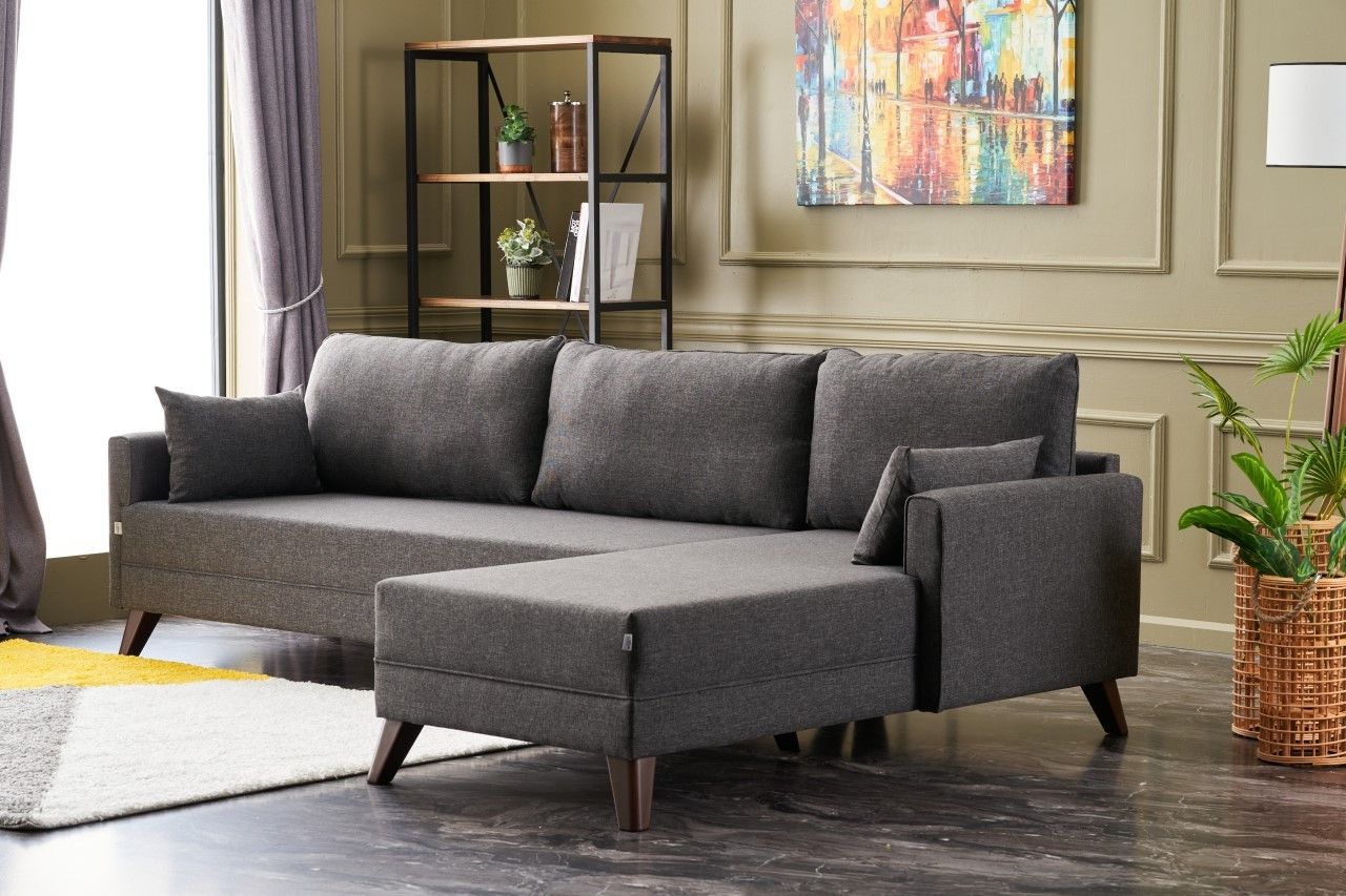 Coltar Bella Corner Sofa Right - Anthracite