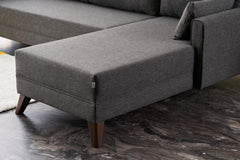 Coltar Bella Corner Sofa Right - Anthracite