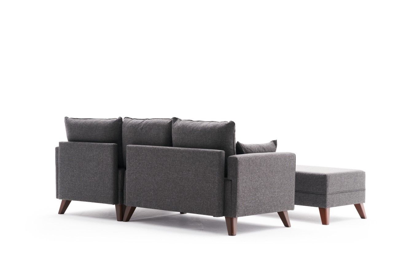 Coltar extensibil Bella Mini Corner Sofa Right - Anthracite