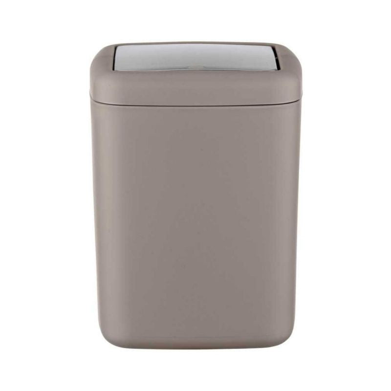 Cos de gunoi taupe din plastic 3 litri Barcelona S Wenko