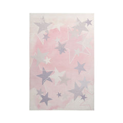 Covor pentru copii roz din poliester My Stars 410 Obsession