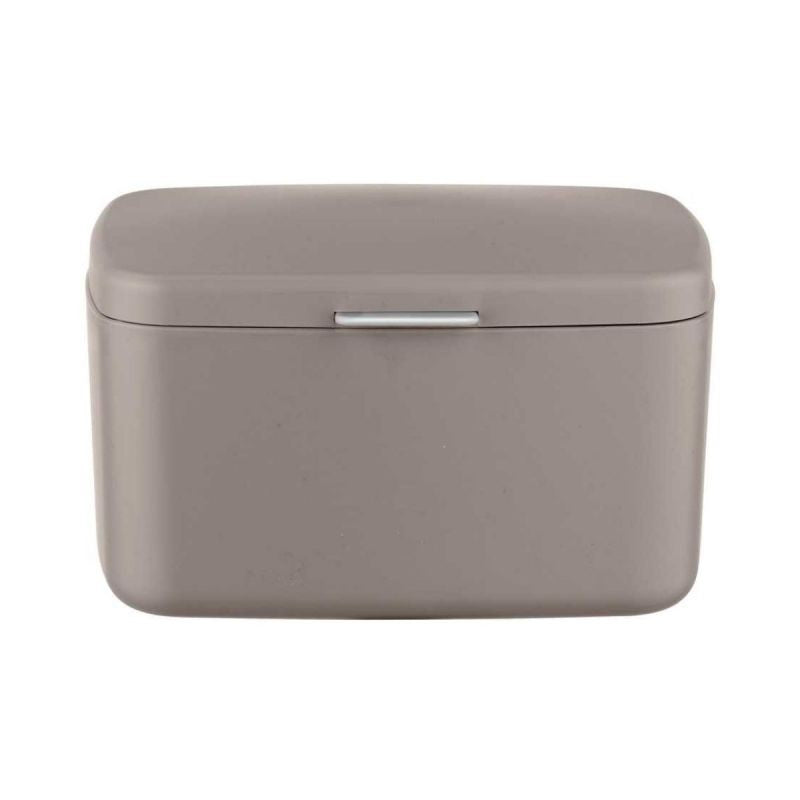 Cutie pentru accesorii de baie, taupe, din plastic 19,5 x 11 x 16 cm, Barcelona Wenko