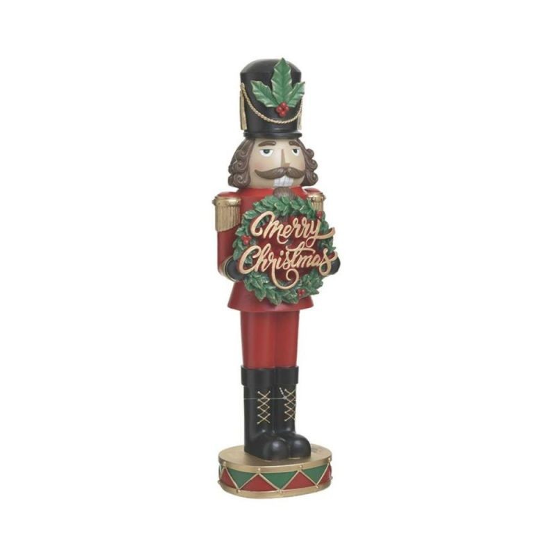 Decoratiune Craciun din polirasina Nutcracker 47 cm Inart