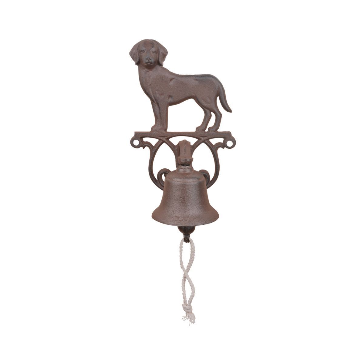 Decoratiune de perete ruginie din otel turnat Dog Esschert Design