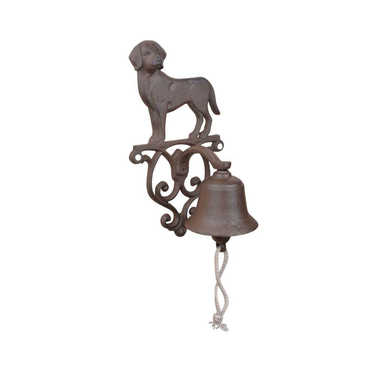 Decoratiune de perete ruginie din otel turnat Dog Esschert Design