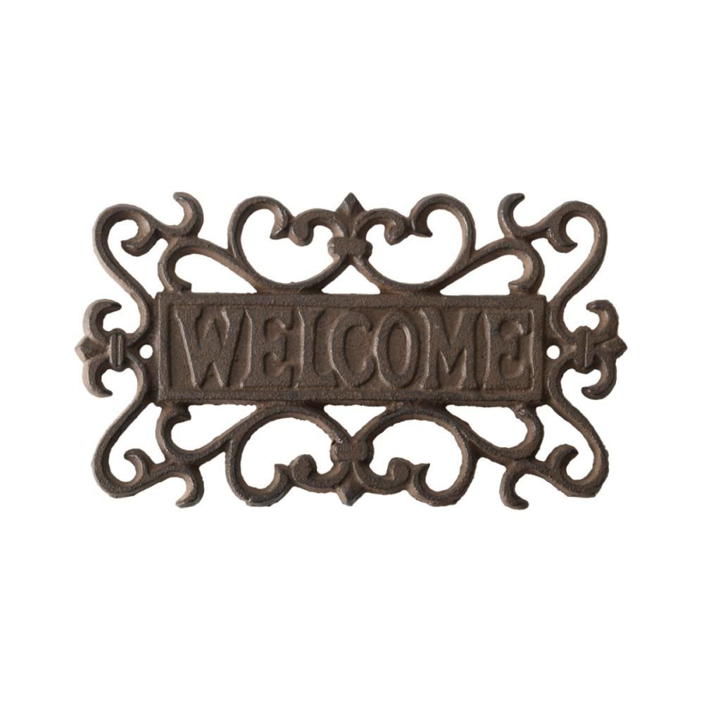 Decoratiune ruginie din metal 21,6 x 12,7 cm Welcome Esschert Design