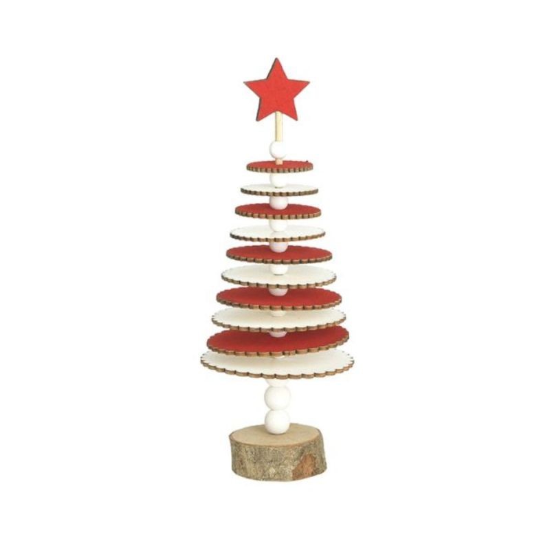 Decoratiune din MDF Ø7X22 XMAS Tree Inart