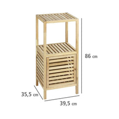 Dulapior maro din lemn de nuc 39,5 x 86 x 35,5 cm Norway Wenko