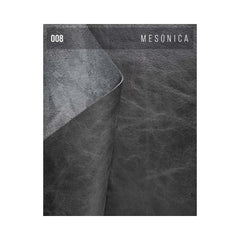 Fotoliu negru-vintage piele naturala Musso Tufted Mesonica