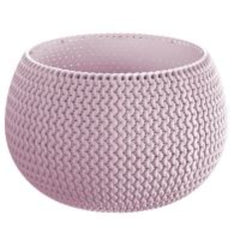 Ghiveci decorativ rotund SPLOFY 29X19.5 cm mov