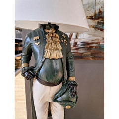 Lampadar din polirasina Male Figure 27X27X92 cm Inart