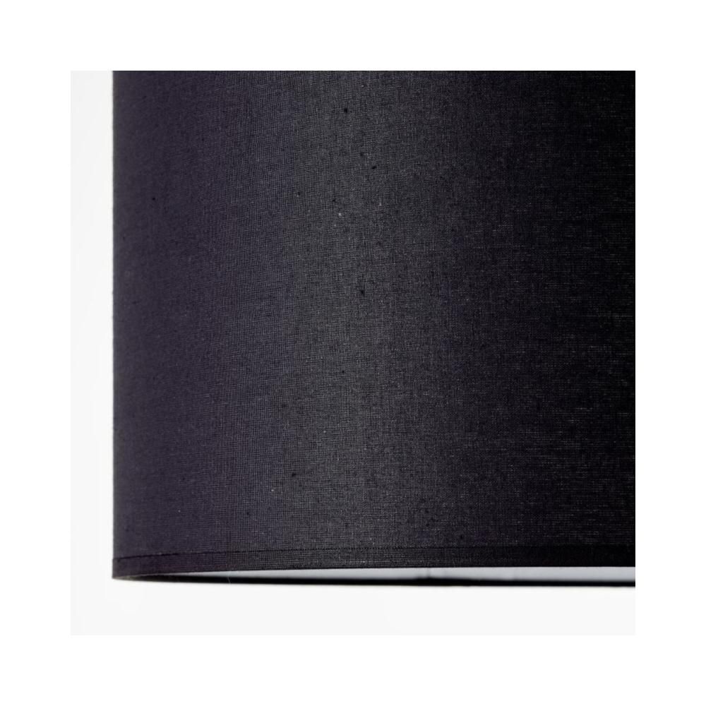 Lustra neagra din textil si metal Esher 38cm Brilliant