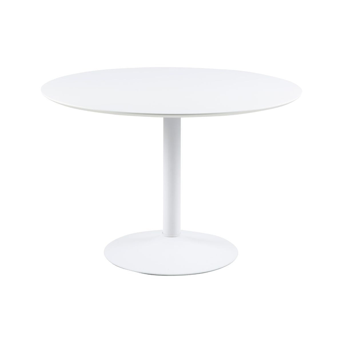 Masa de dining alba din MDF 110 cm Ibiza Actona