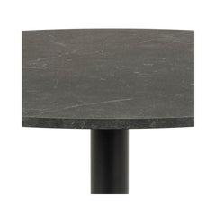 Masa de dining neagra din MDF melaminat 110 cm Ibiza Actona