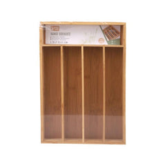 Organizator pentru tacamuri, din bambus, 32X23X4,5 cm, Bambou & Co