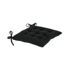 Perna de sezut, neagra, din bumbac, 40X40 Sawana Bizzotto