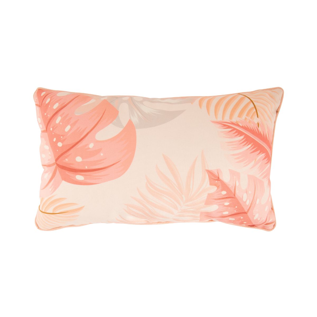 Perna decorativa roz 30x50 cm Leaves Cosy&Trendy