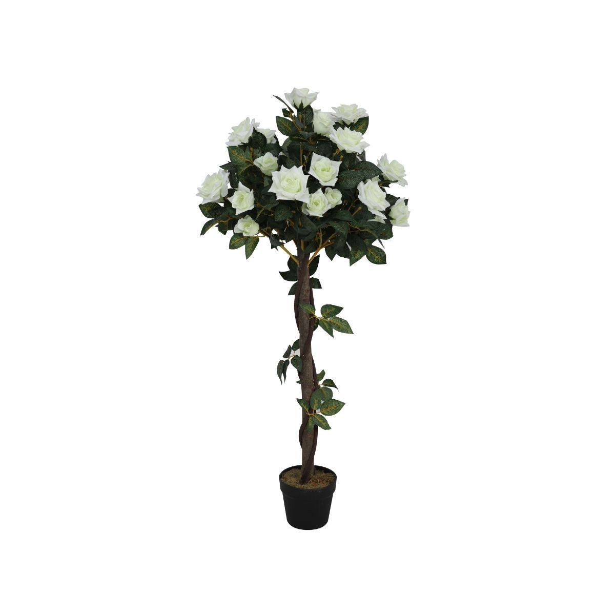 Planta artificiala 120 cm Trandafir