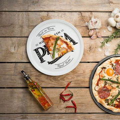 Platou alb din portelan pentru pizza Ø30 cm Hot Cosy&Trendy