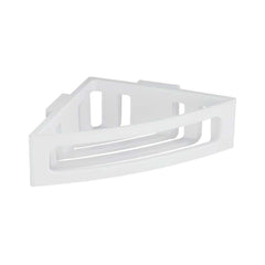 Polita de colt alba din plastic ABS 35 x 8,5 x 20 cm Bralia Wenko