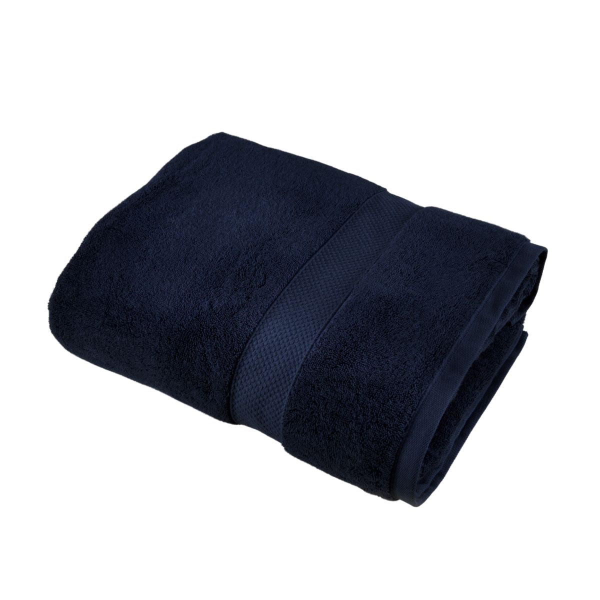 Prosop de baie din bumbac 100%, 41x76 cm, Maisonette Loft, albastru navy