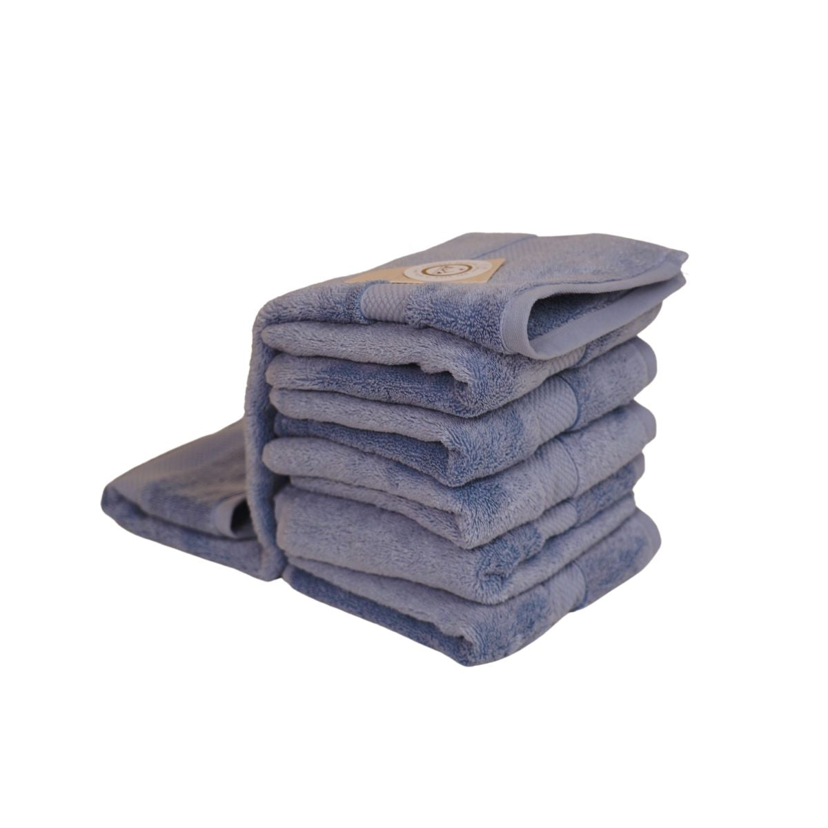 Prosop de baie din bumbac 100%, 41x76 cm, Maisonette Loft, indigo