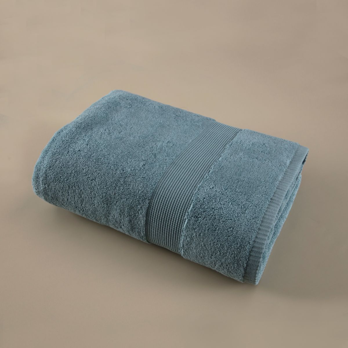 Prosop de baie din bumbac 100%, 50X100 cm, Maisonette Pure, bleu