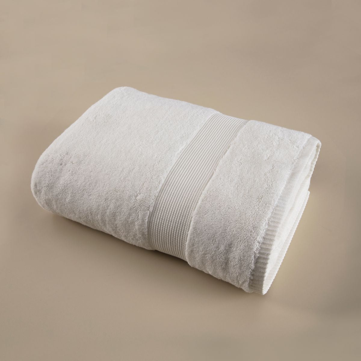 Prosop de baie din bumbac 100%, 50X100 cm, Maisonette Pure, crem ivory