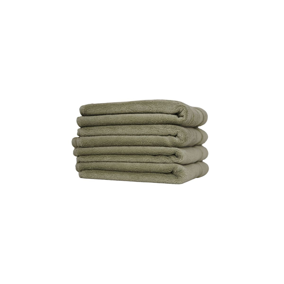 Prosop de baie din bumbac 100%, 50X100 cm, Maisonette Pure, verde oliv