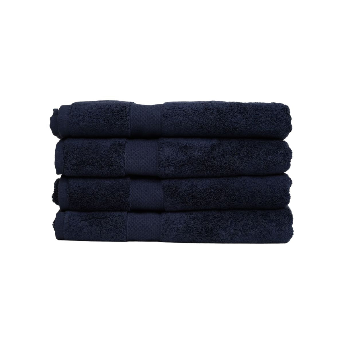 Prosop de baie din bumbac 100%, 76x147 cm, Maisonette Loft, albastru navy