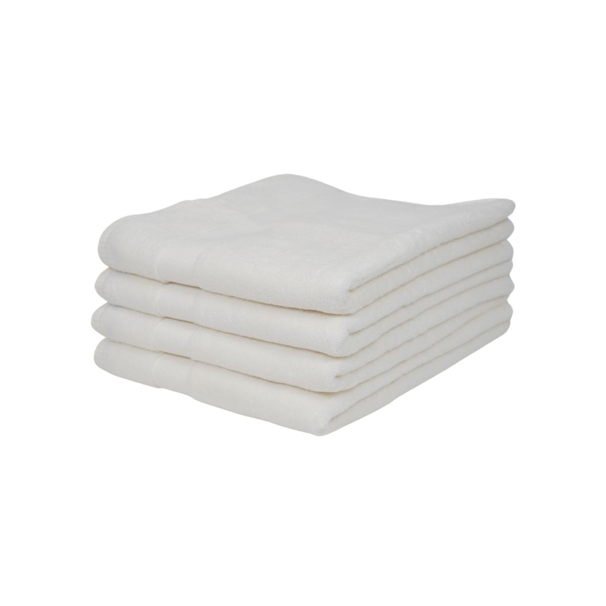 Prosop de baie din bumbac 100%, 90X150 cm, Maisonette Pure, crem ivory