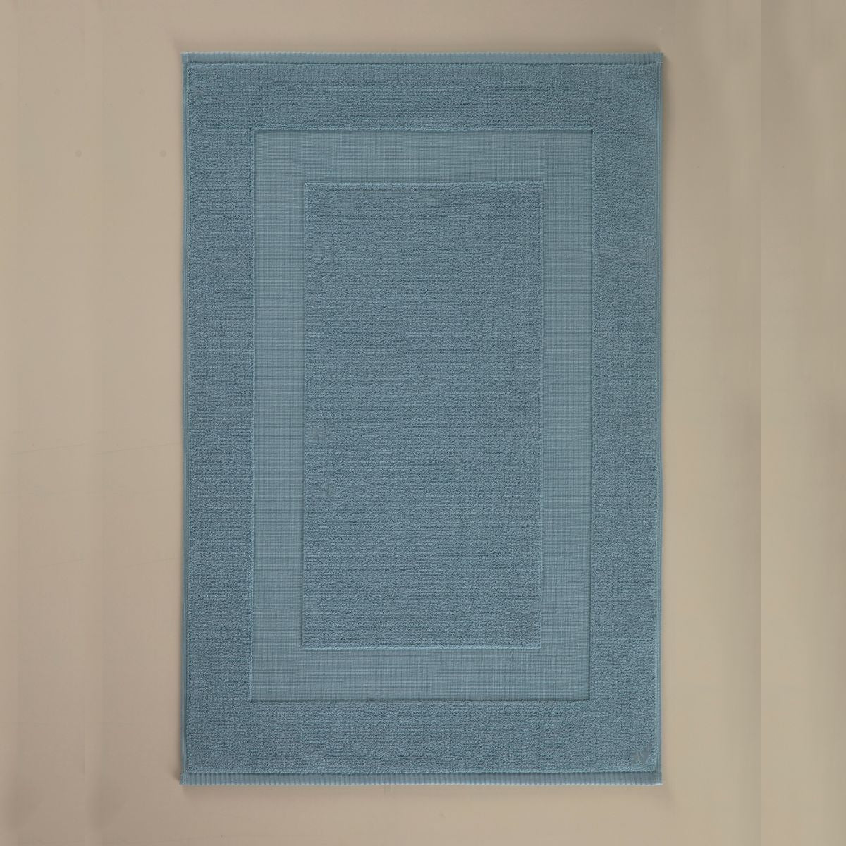 Prosop de baie din bumbac 100%, pentru picioare, 60X95 cm, Maisonette Pure Tubemat, bleu