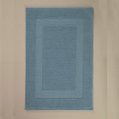 Prosop de baie din bumbac 100%, pentru picioare, 60X95 cm, Maisonette Pure Tubemat, bleu