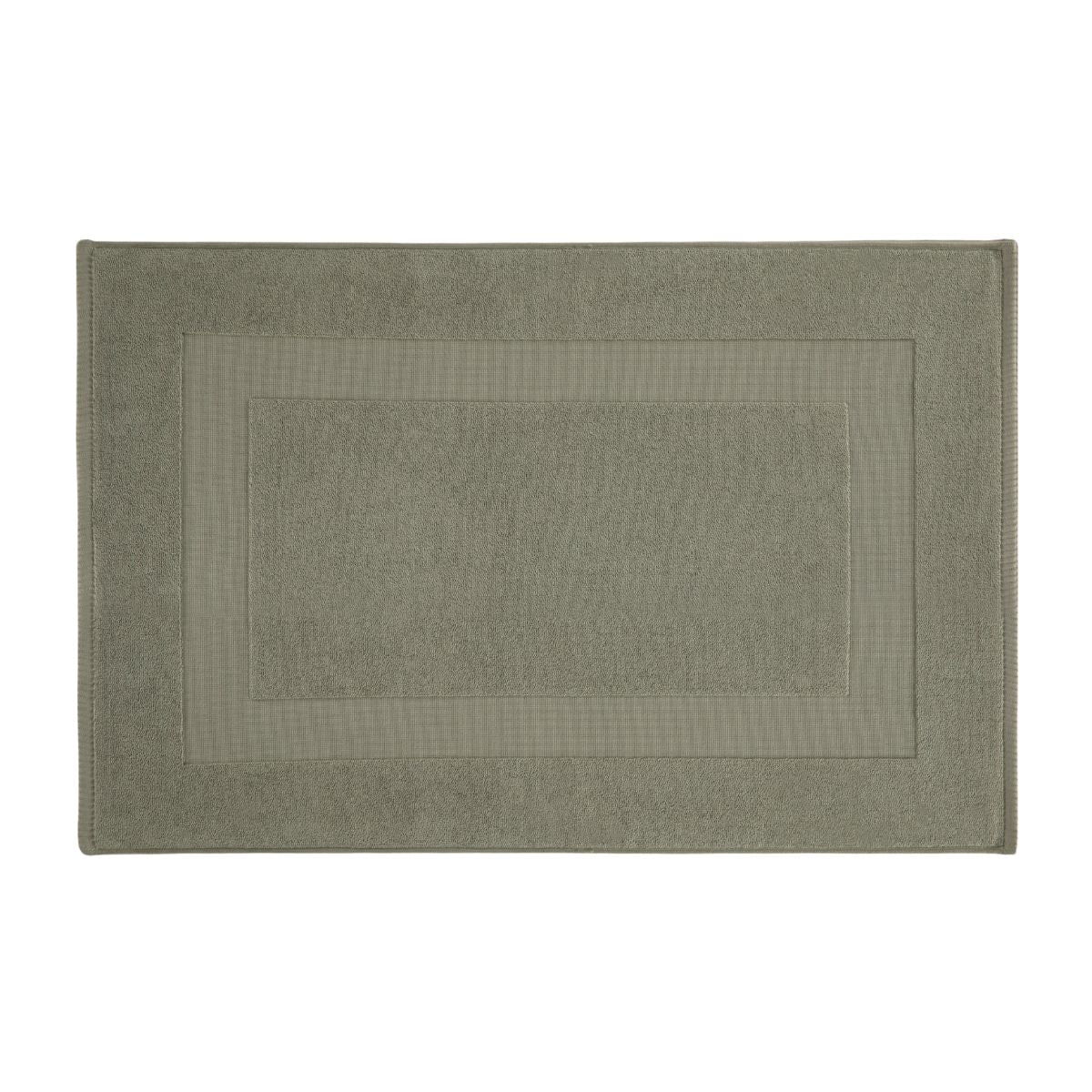 Prosop de baie din bumbac 100%, pentru picioare, 60X95 cm, Maisonette Pure Tubemat, verde oliv