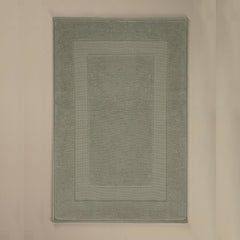 Prosop de baie din bumbac 100%, pentru picioare, 60X95 cm, Maisonette Pure Tubemat, verde oliv