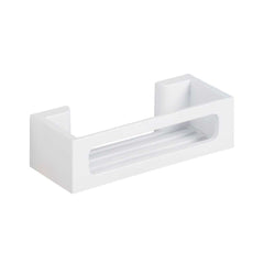 Raft suspendat alb din plastic ABS 30 x 8,5 x 12 cm Bralia Wenko