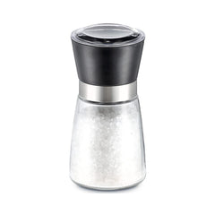 Rasnita pentru sare si piper, din sticla, plastic si inox, 13,6 cm, Salt/Pepper Grinder Zeller