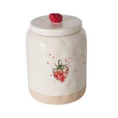 Recipient de depozitare din ceramica 26 cm Strawberry Boltze