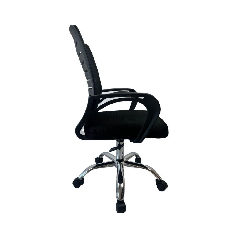 Scaun de birou reglabil pe inaltime, negru, 49x49x91 cm, Modern Mesh Office Chair